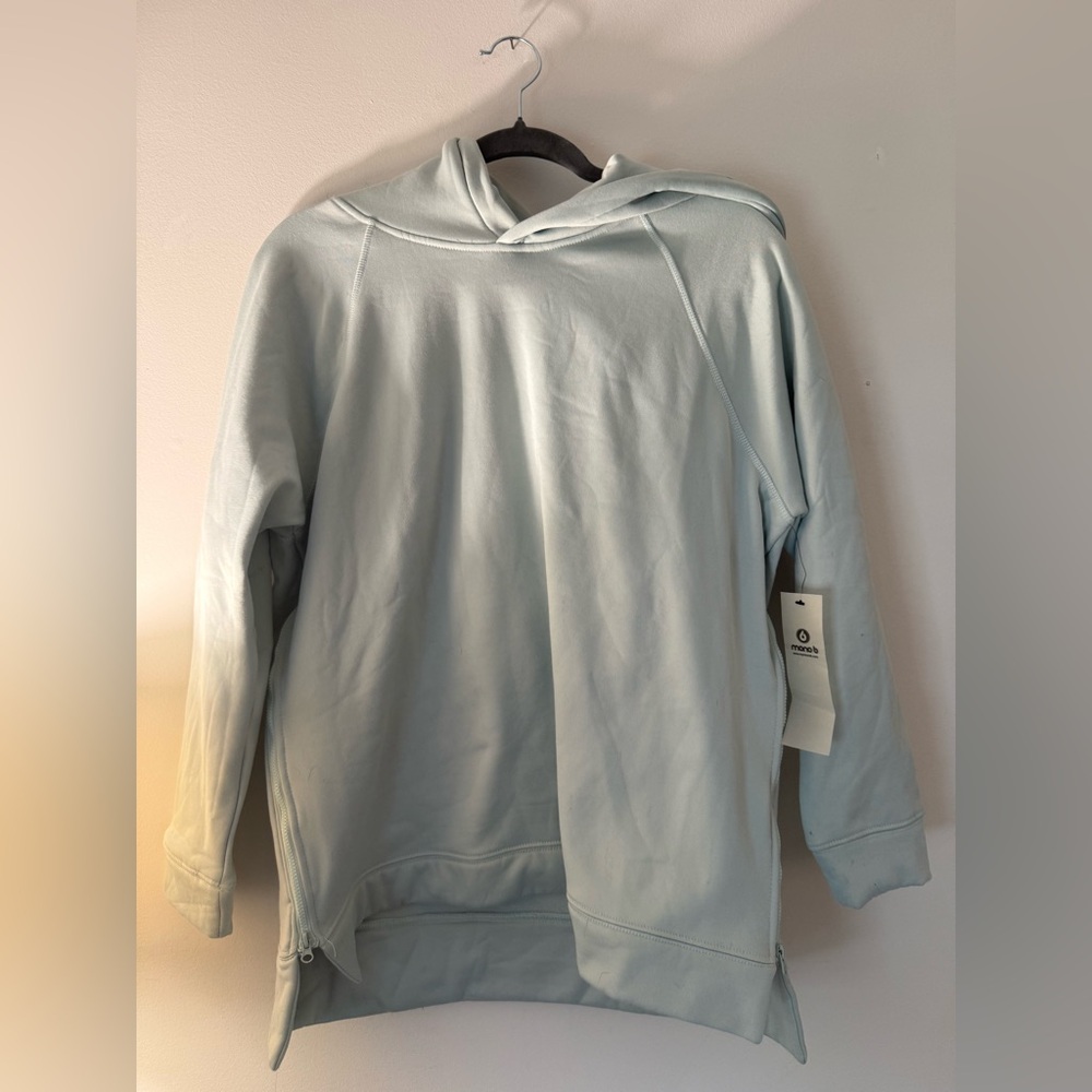 Mono B Seafoam Hoodie NWT